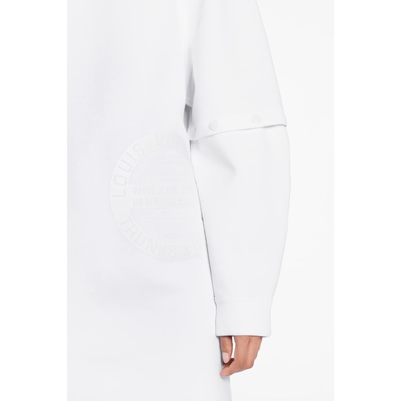 LV STAMP SWEATSHIRT DRESS - Picture 3 of 9